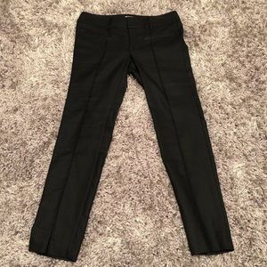 Helmut Lang Modern Front Seam Black Pants